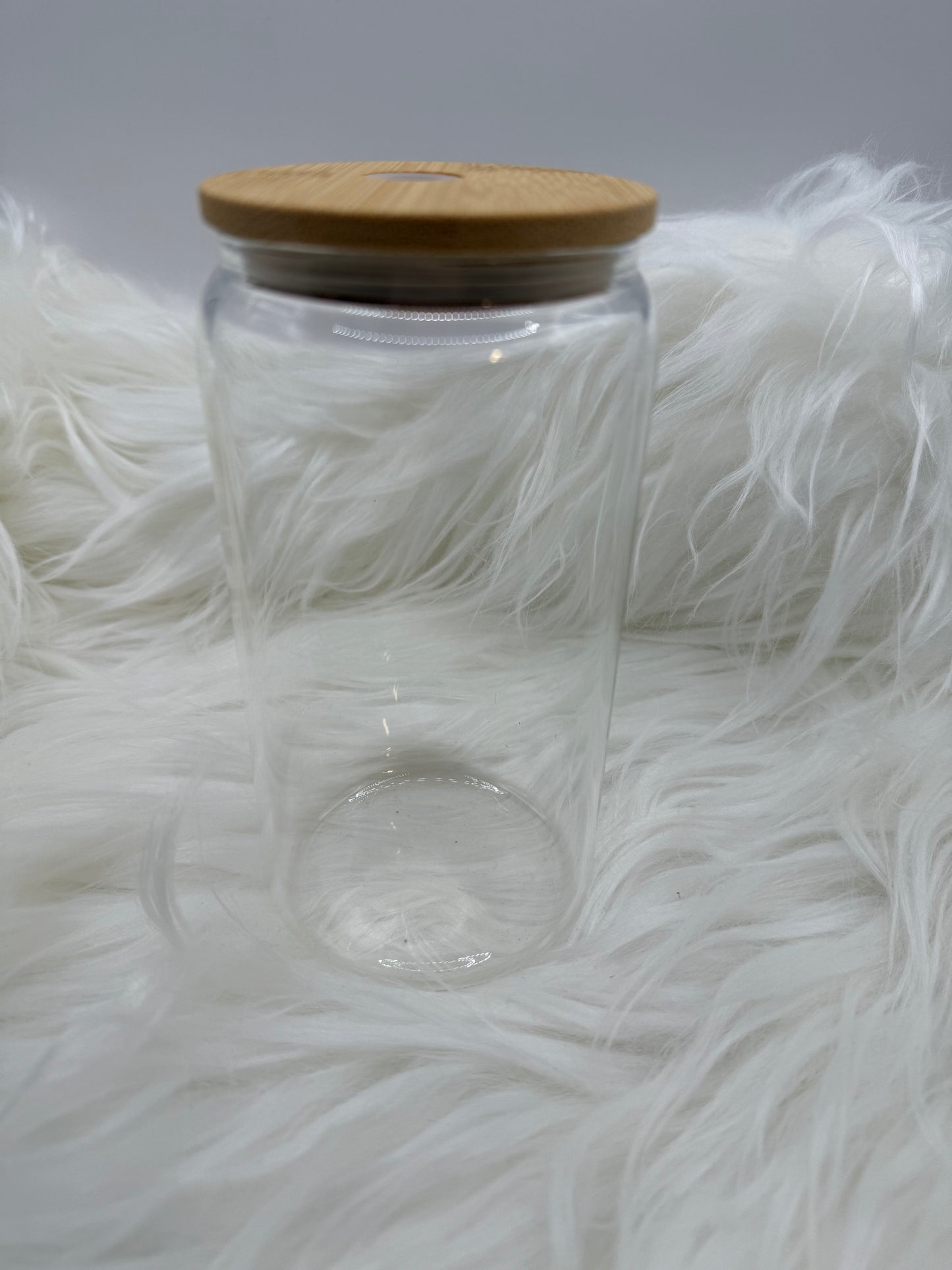 16oz Glass Can/Tumbler - Clear