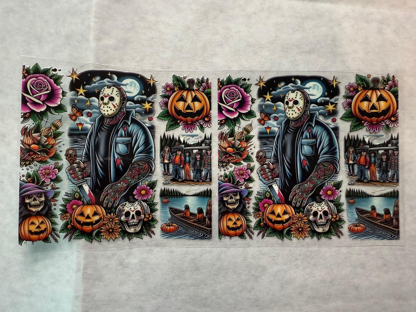 Jason/Halloween Wrap for 16oz, 20oz