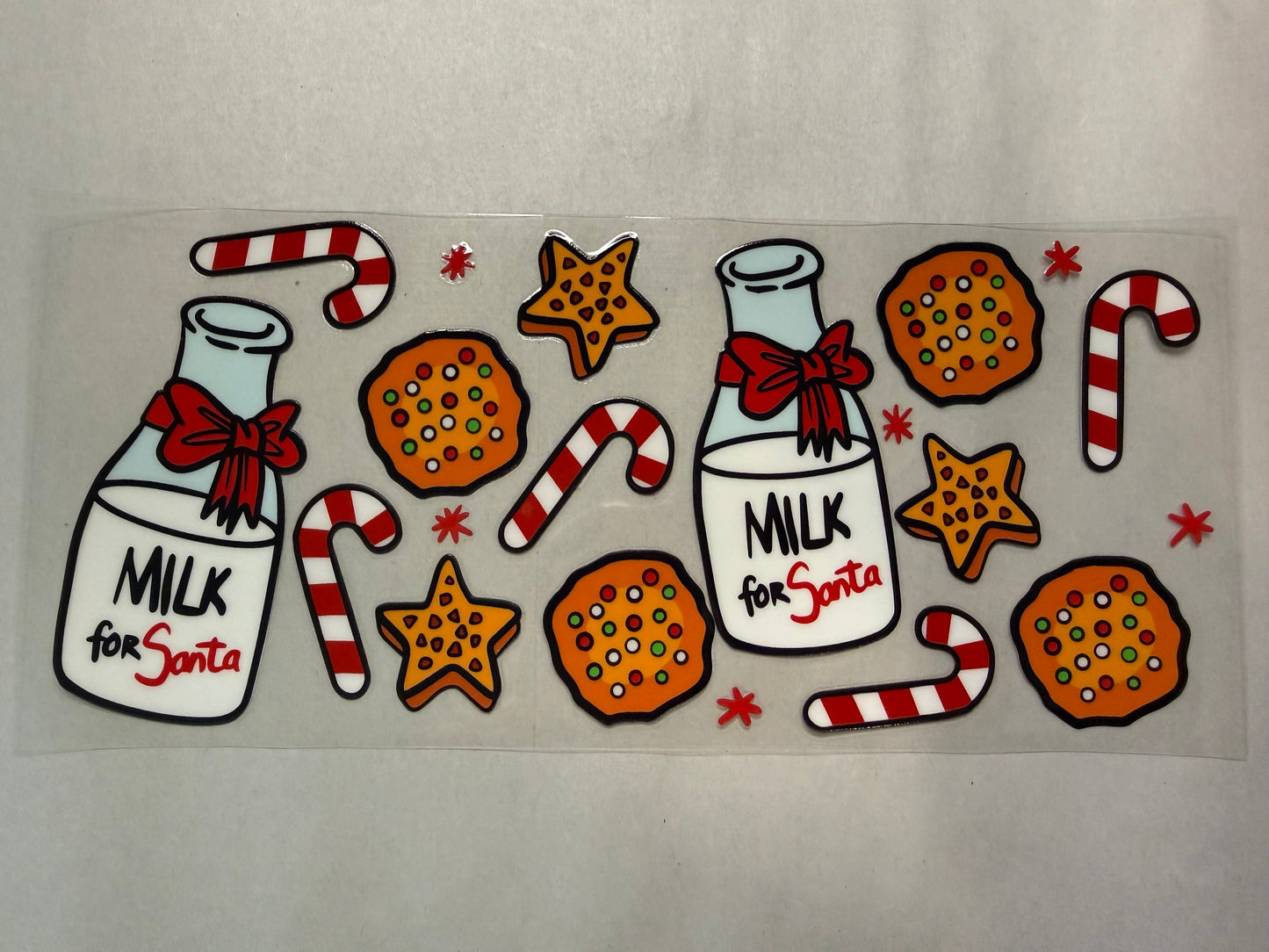 Milk and Cookies wrap for 16oz, 20oz, 24oz, 40oz