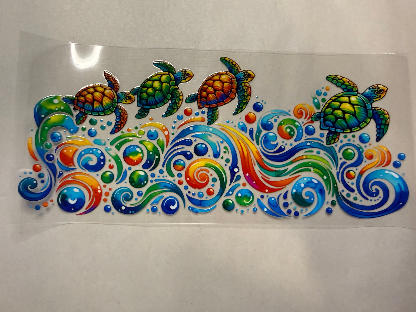 Sea Turtles wrap for 16oz, 20oz, 24oz, 40oz