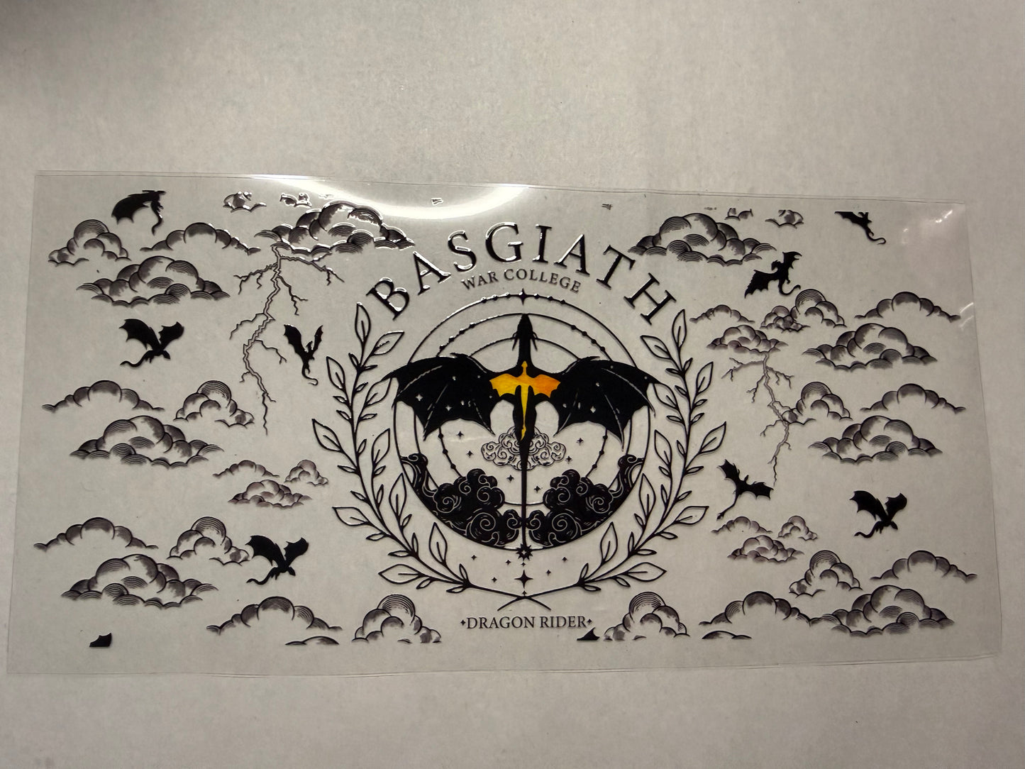 Basgiath wrap for 16oz, 20oz, 24oz, 40oz