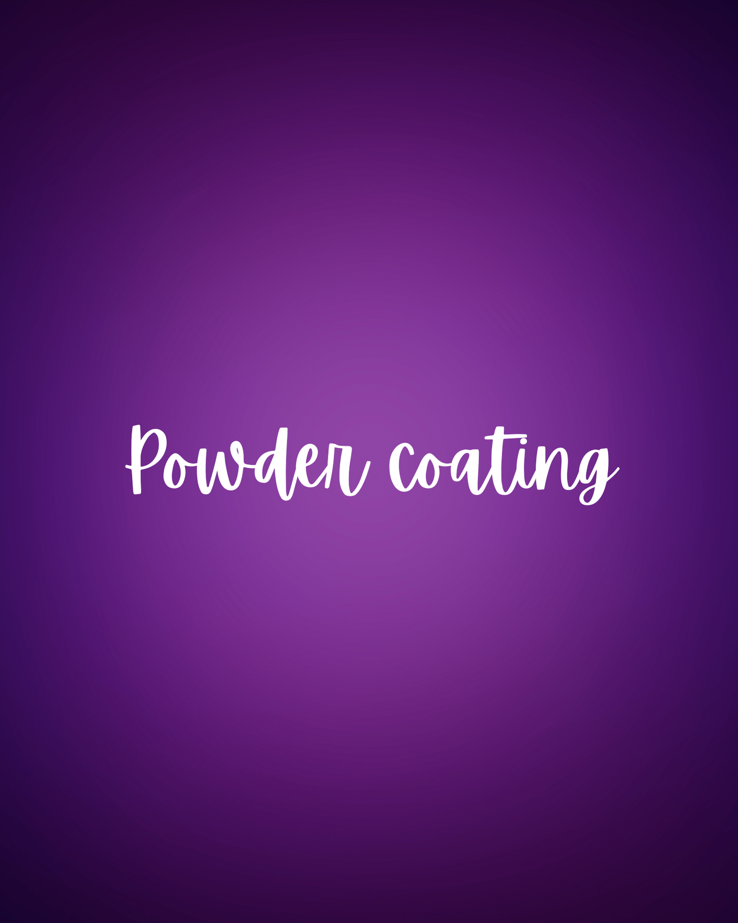 Powder coating