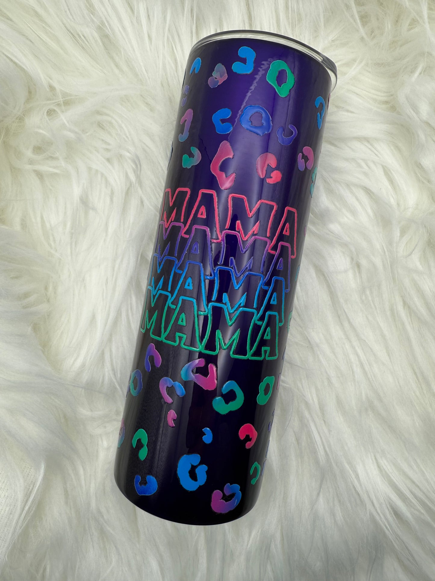 20oz Stainless Steel - Leopard Mama