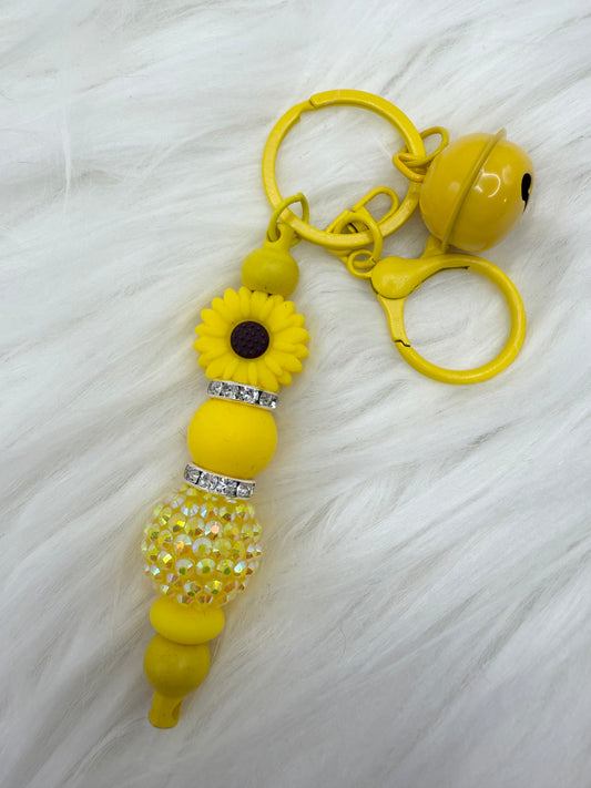 Sunflower Keychain
