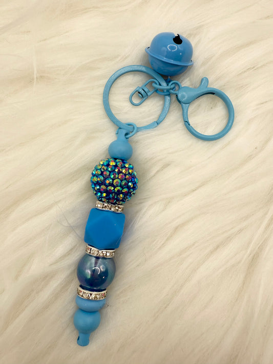 Blue Trio Keychain