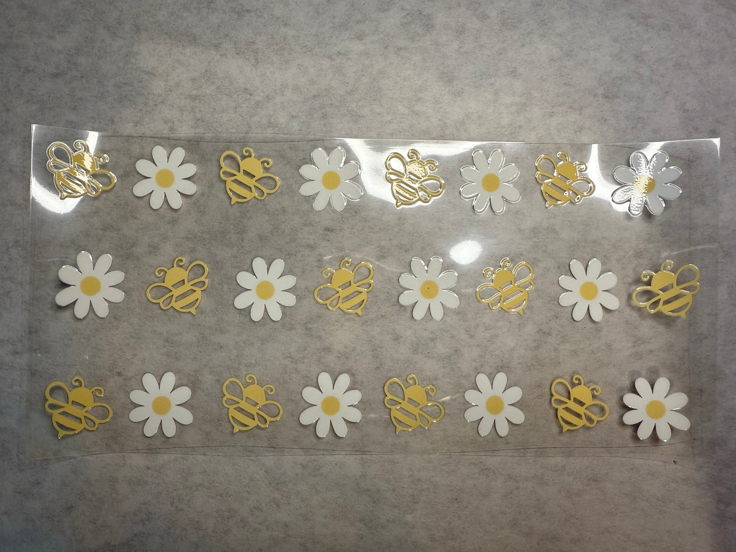 Bees and Flowers Wrap for 16oz, 20oz, 24oz