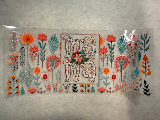 Flower Mama Wrap for 16oz, 20oz