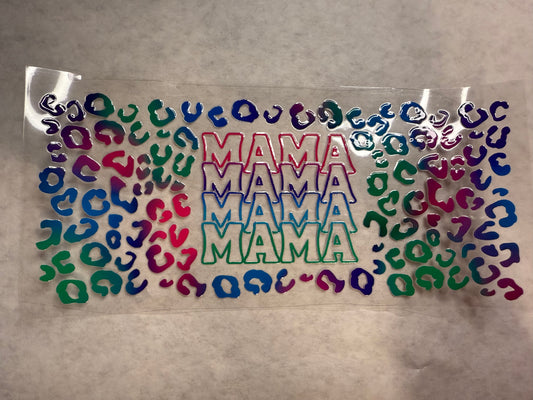 Leopard Mama Wrap for 16oz, 20oz