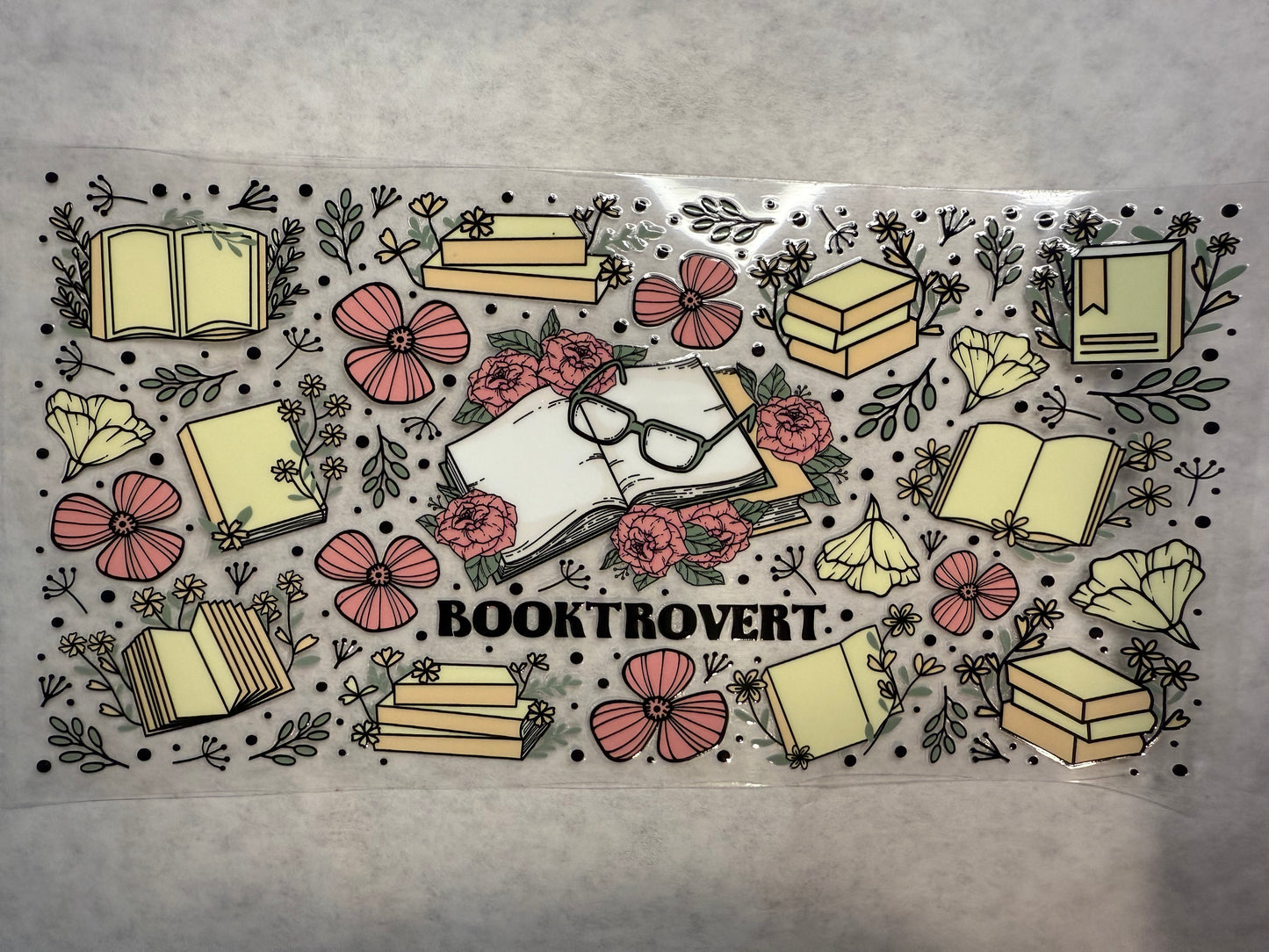 Booktrovert Wrap for 16oz, 20oz