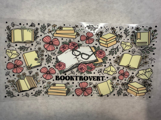 Booktrovert Wrap for 16oz, 20oz