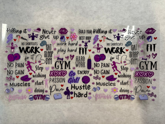 Workout/Exercise Wrap for 16oz, 20oz