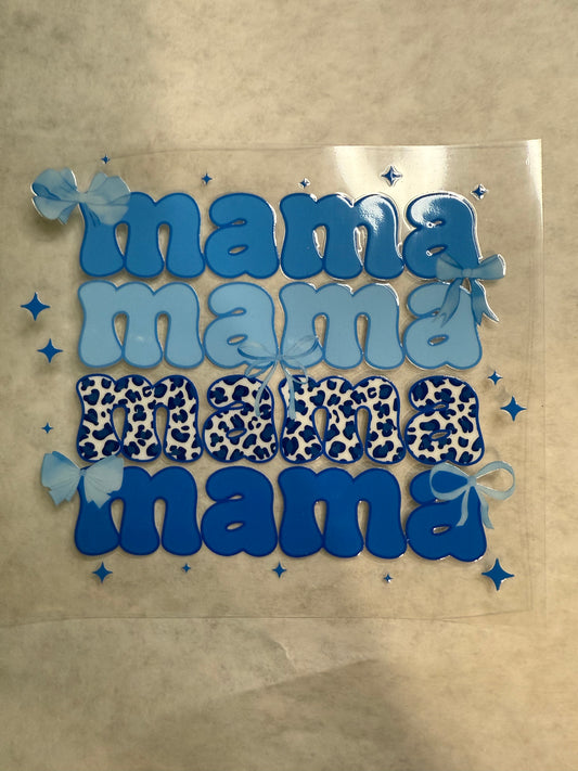 Blue Mama Decal for 16oz, 20oz, 24oz