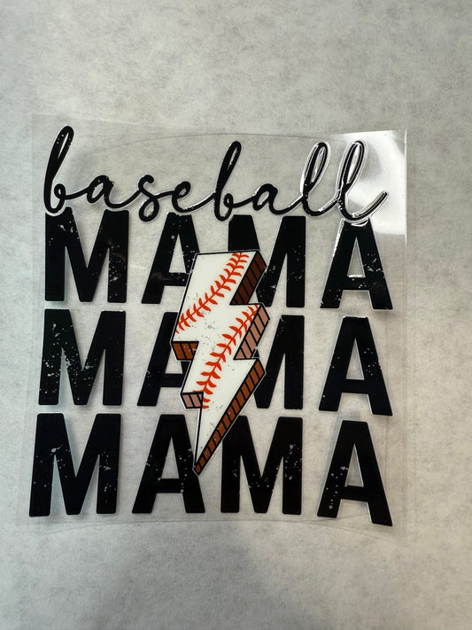 Baseball Mama Decal for 16oz, 20oz, 24oz