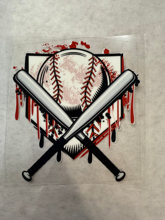Baseball Decal for 16oz, 20oz, 24oz