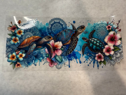 Sea Life Wrap for 16oz, 20oz, 24oz