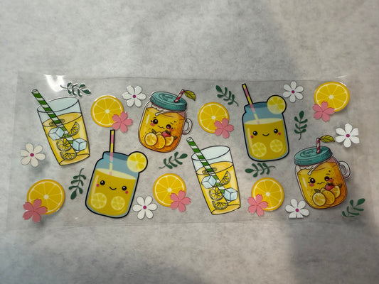 Lemonade Wrap for 16oz, 20oz, 24oz