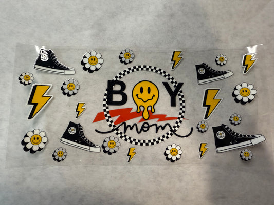 Boy Mom Wrap for 16oz, 20oz, 24oz