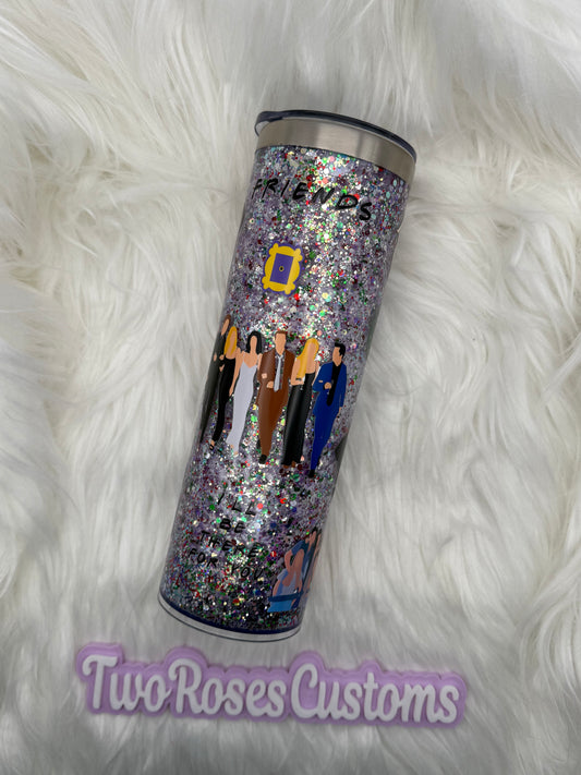 20oz Friends Stainless Steel Snowglobe