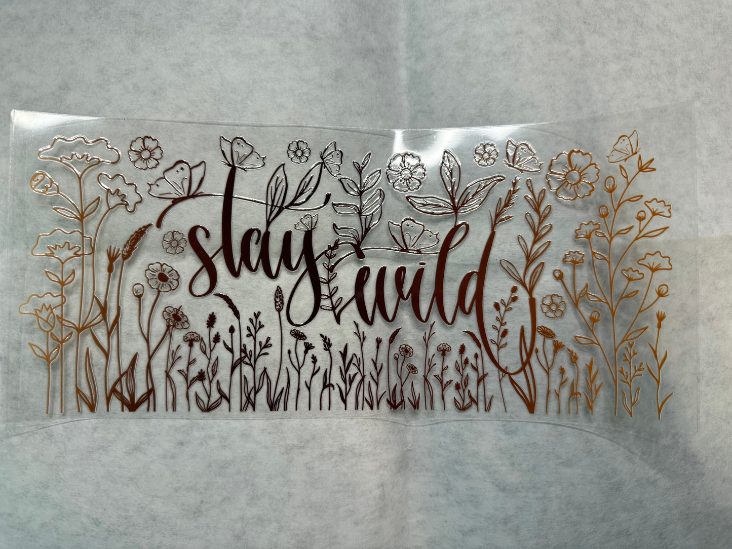 Stay Wild Wrap for 16oz, 20oz