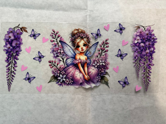 Purple Fairy Wrap for 16oz, 20oz, 24oz