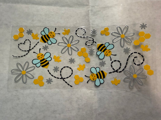 Bees 2 Wrap for 16oz, 20oz, 24oz