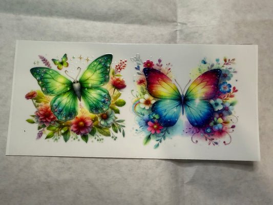 Butterflies Wrap for 16oz, 20oz, 24oz