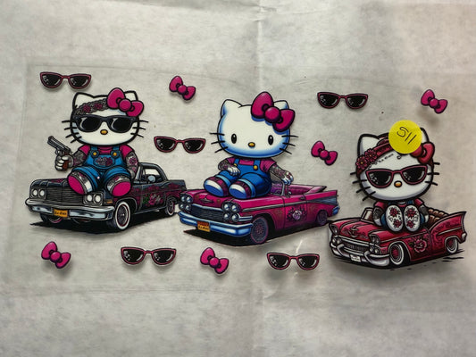 HK Cars Wrap for 16oz, 20oz, 24oz