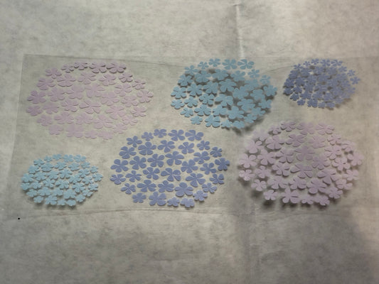 Circles of Flowers Wrap for 16oz, 20oz