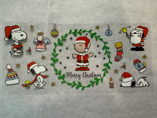 CB Merry Christmas Wrap for 16oz, 20oz, 24oz