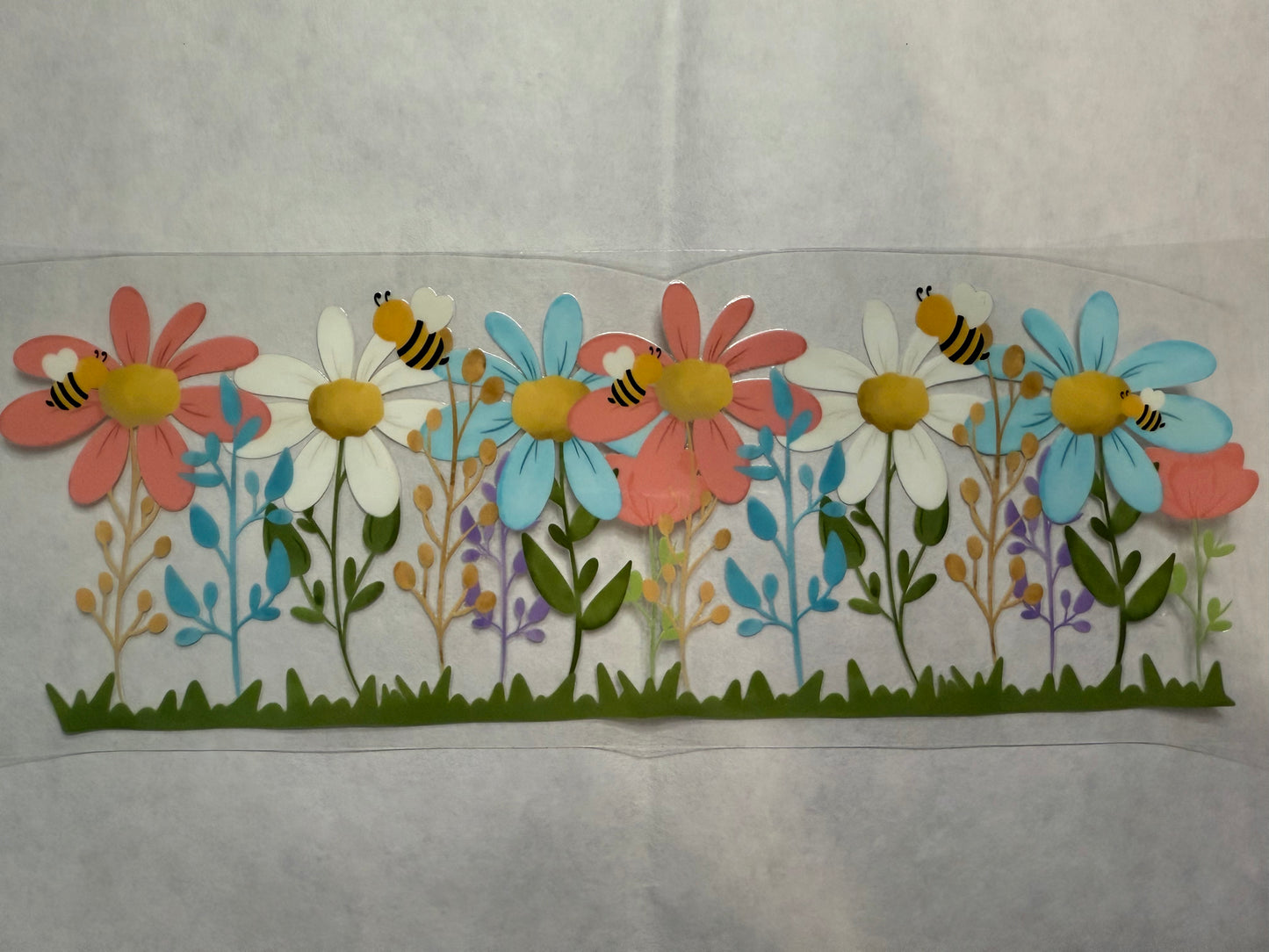Flowers Wrap for 16oz, 20oz