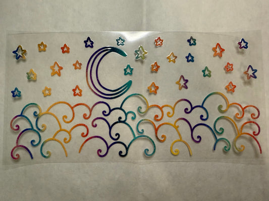 Celestial Scene Wrap for 16oz, 20oz