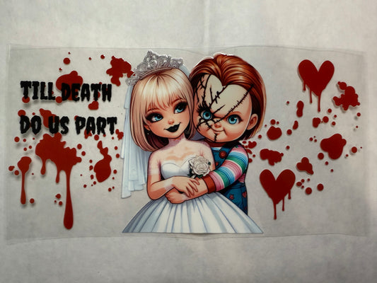 Chucky Til Death Do Us Part Wrap for 16oz, 20oz, 24oz