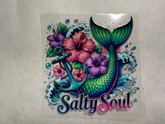 Salty Soul Decal for 16oz, 20oz, 24oz