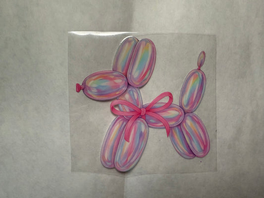 Balloon Dog Decal for 16oz, 20oz, 24oz