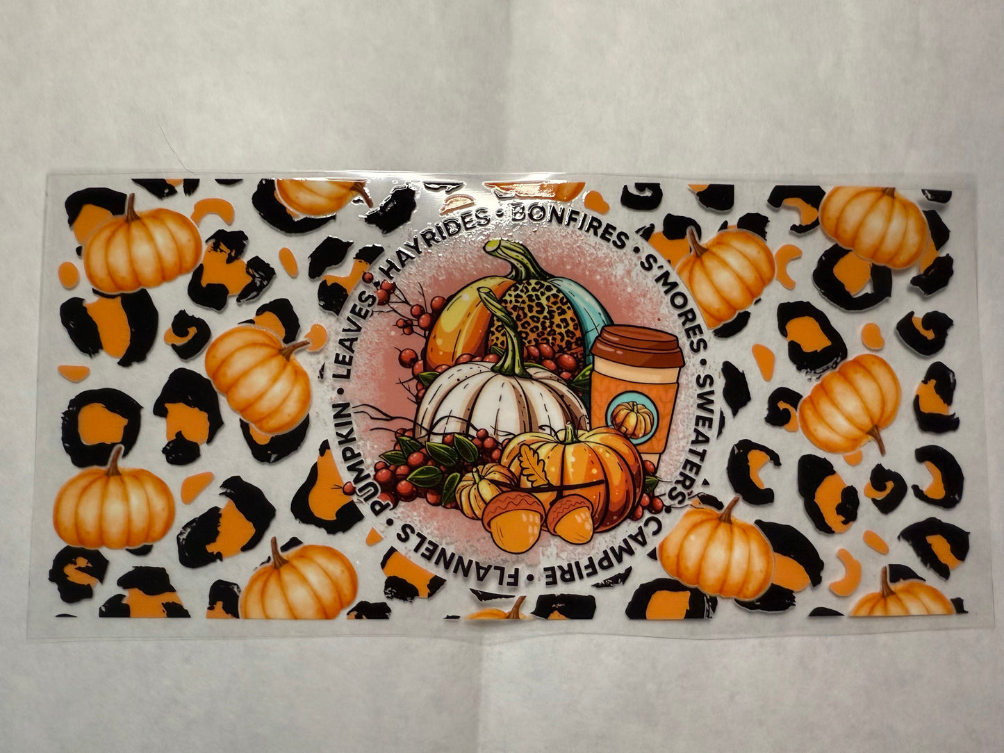 Fall Favorites Wrap for 16oz, 20oz