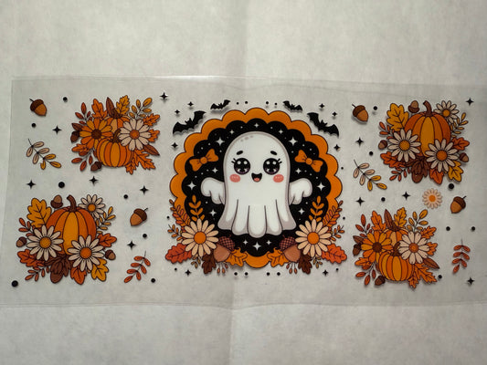 Cute Ghostie Wrap for 16oz, 20oz, 24oz