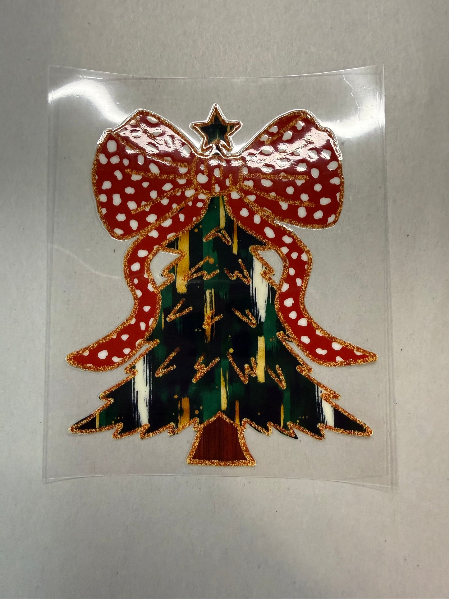 Christmas Tree decal for 16oz, 20oz, 24oz