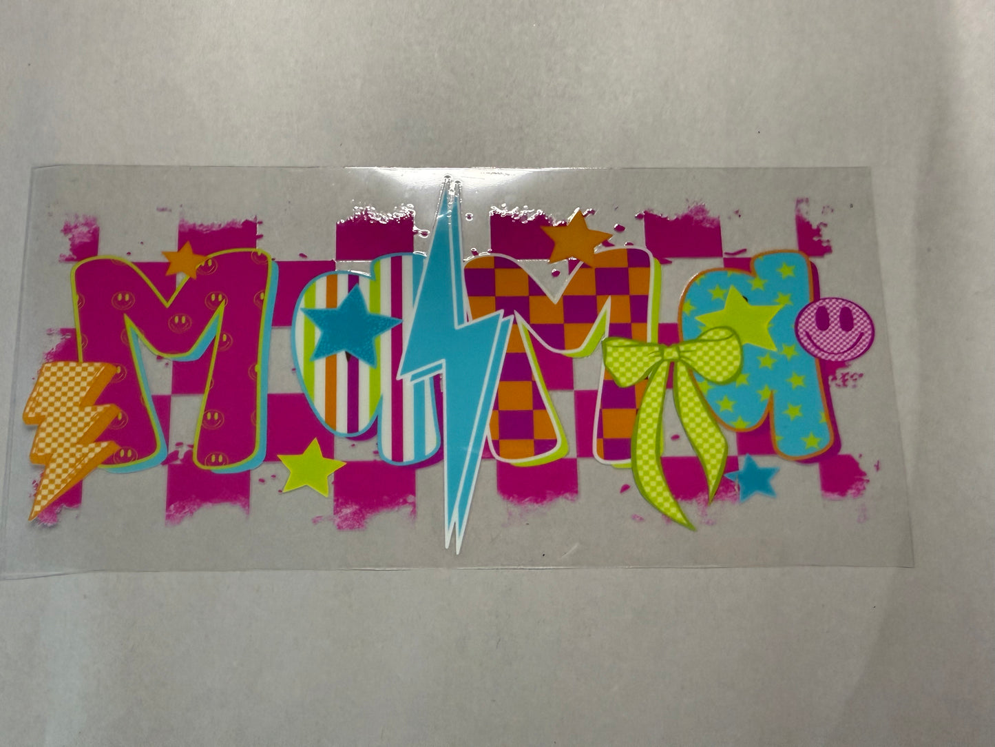 Colorful Mama wrap for 16oz, 20oz, 24oz, 40oz
