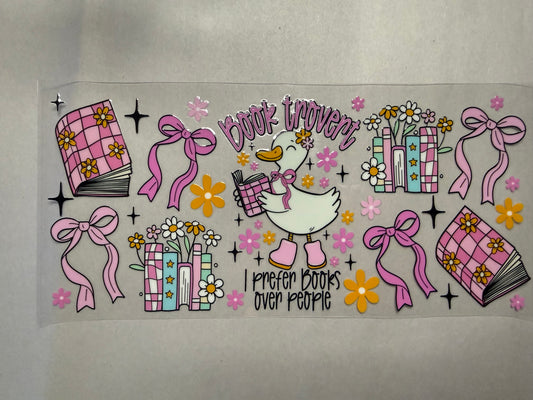 Book Trovert wrap for 16oz, 20oz, 24oz, 40oz