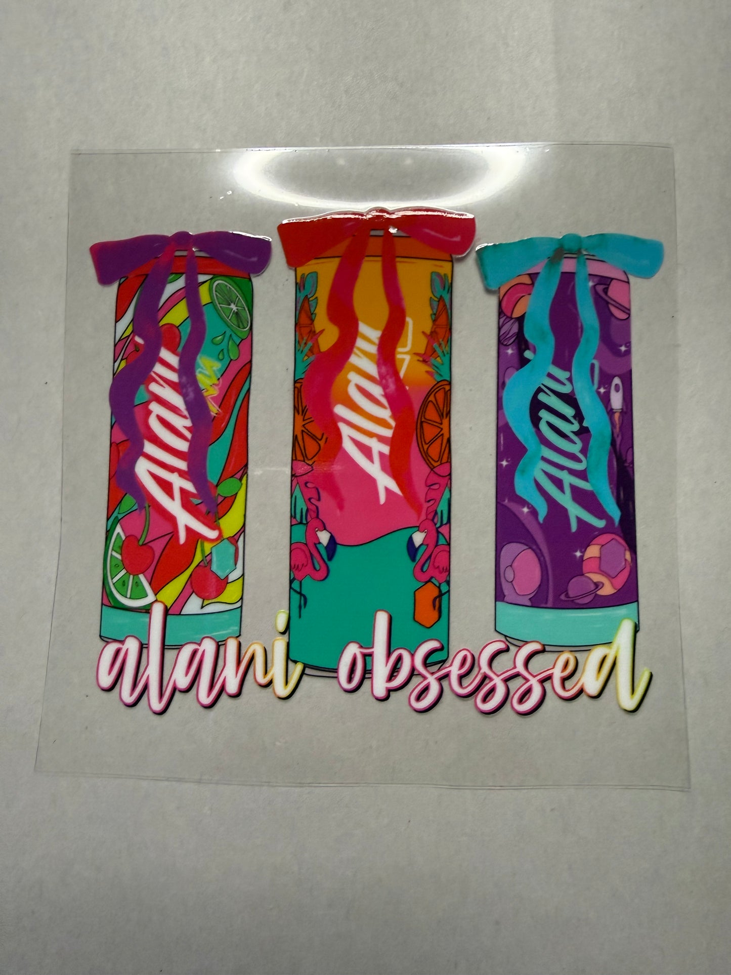 A Obsessed decal for 16oz, 20oz, 24oz