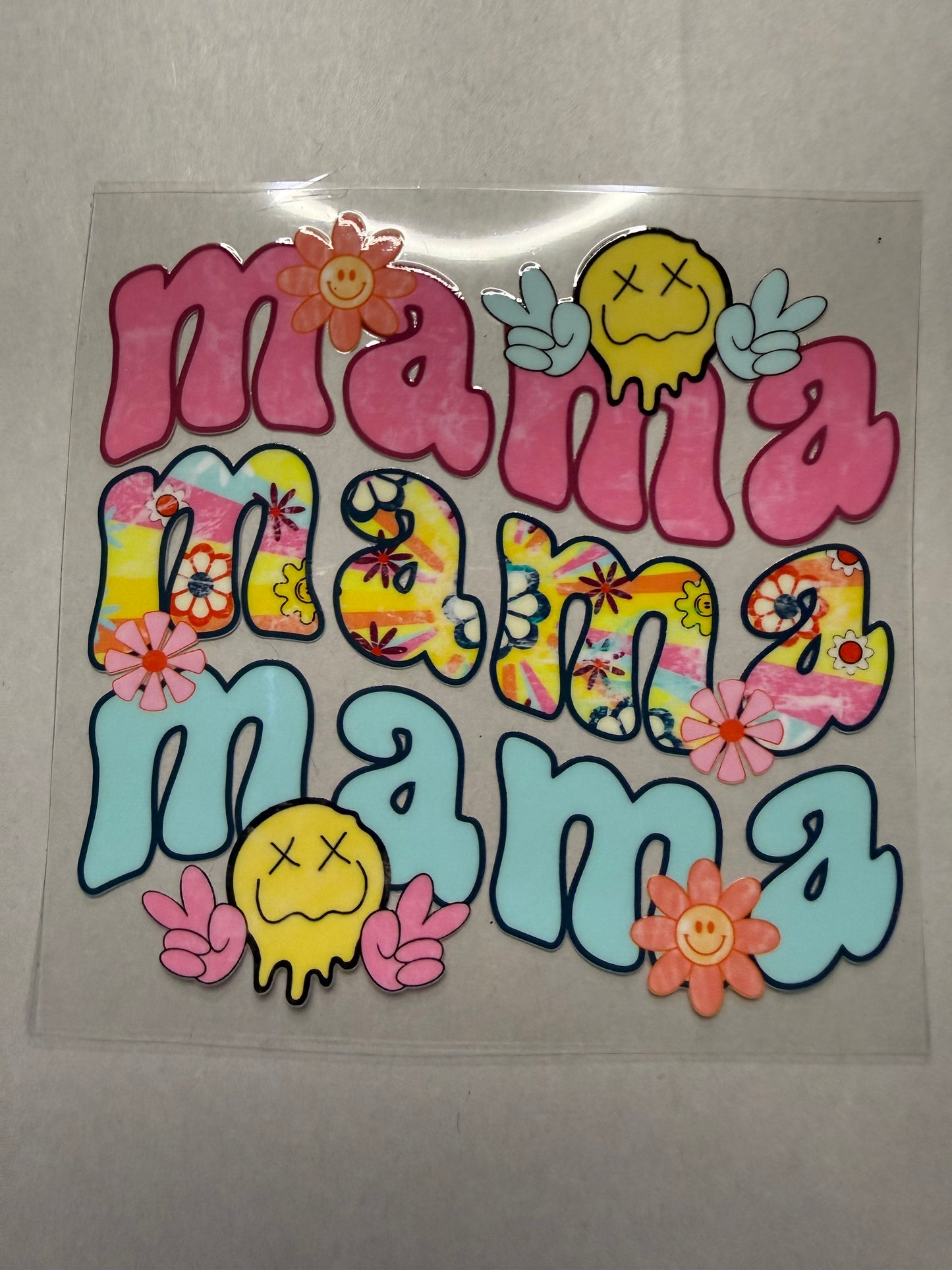 Retro Mama decal for 16oz, 20oz, 24oz, 40oz